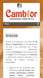 Mobile Screenshot of panaderiascamblor.com